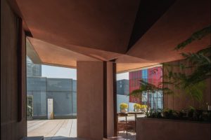 現(xiàn)代雅致西餐廳裝修設(shè)計 餐廳入口