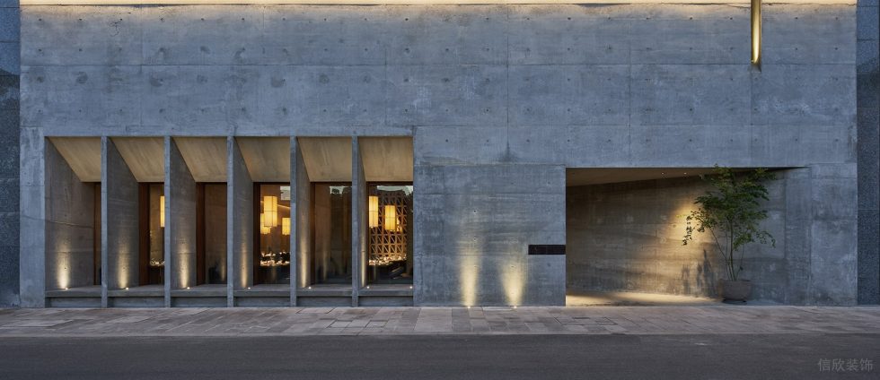 原始簡(jiǎn)單素雅中餐廳入口門(mén)廳裝修設(shè)計(jì)