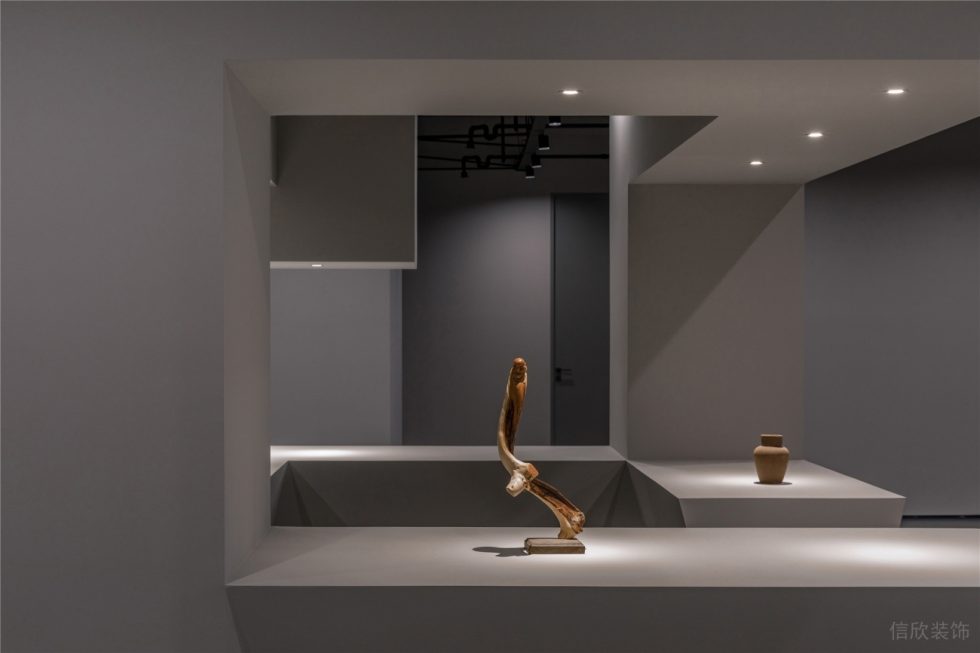 極簡(jiǎn)中式混搭風(fēng)陶瓷藝術(shù)品展廳裝修設(shè)計(jì) 陶瓷藝術(shù)品 (2)