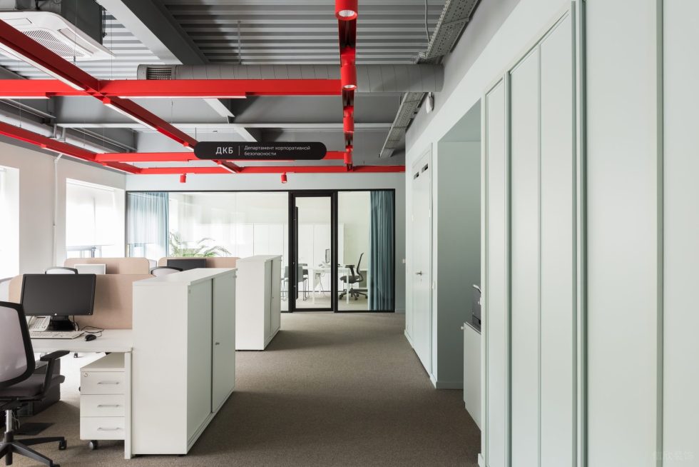 奇趣簡約風辦公室裝修設計淡綠色財務室 奇趣簡約風辦公室裝修設計淡綠色財務室