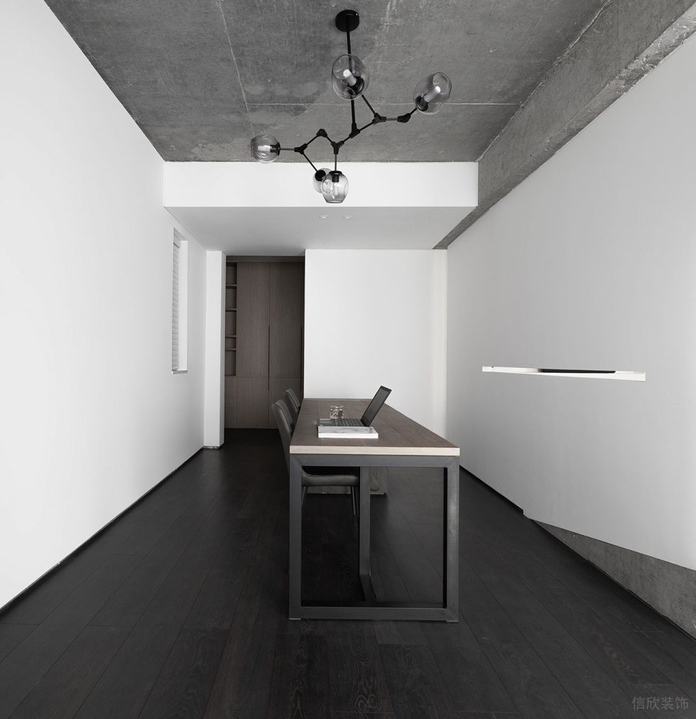 深圳龍華極簡風格工作室辦公空間裝修設(shè)計 辦公區(qū)