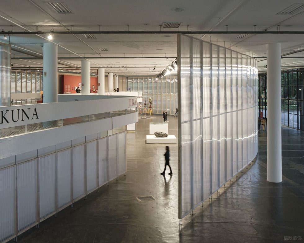 現(xiàn)代藝術(shù)建筑項(xiàng)目展廳裝修方案 內(nèi)廳展示區(qū)
