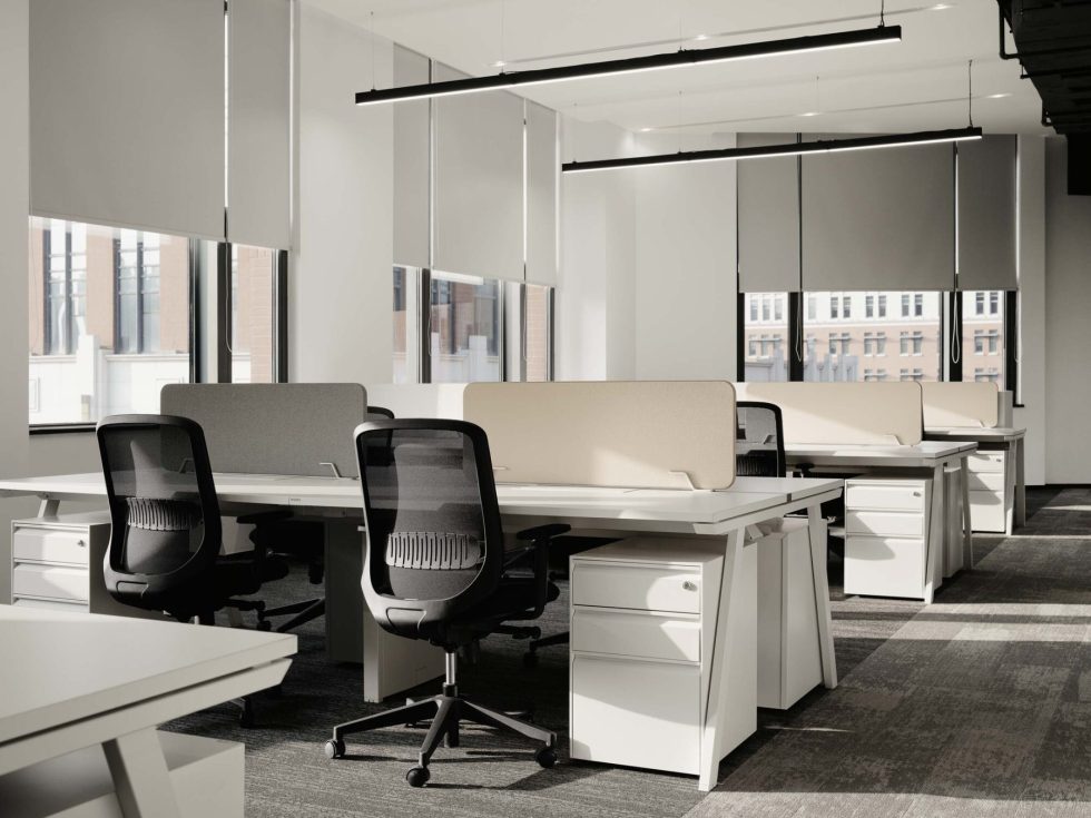 淡雅色簡(jiǎn)約現(xiàn)代風(fēng)辦公室裝修設(shè)計(jì)黑白灰辦公桌椅 淡雅色簡(jiǎn)約現(xiàn)代風(fēng)辦公室裝修設(shè)計(jì)黑白灰辦公桌椅