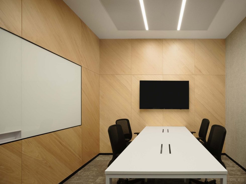 淡雅色簡(jiǎn)約現(xiàn)代風(fēng)辦公室裝修設(shè)計(jì)淺木色洽談室 淡雅色簡(jiǎn)約現(xiàn)代風(fēng)辦公室裝修設(shè)計(jì)淺木色洽談室