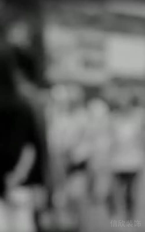 黑白色調(diào)全屋定制設(shè)計(jì)效果圖