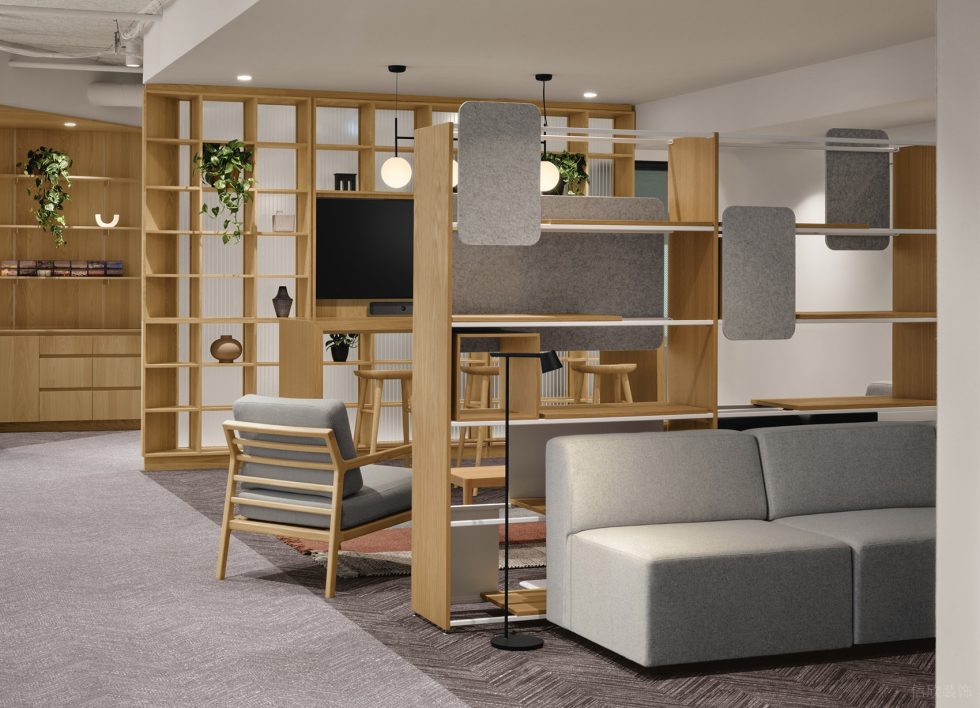 清新現(xiàn)代風(fēng)辦公室裝修設(shè)計(jì)原木色休閑接待區(qū) 清新現(xiàn)代風(fēng)辦公室裝修設(shè)計(jì)原木色休閑接待區(qū)