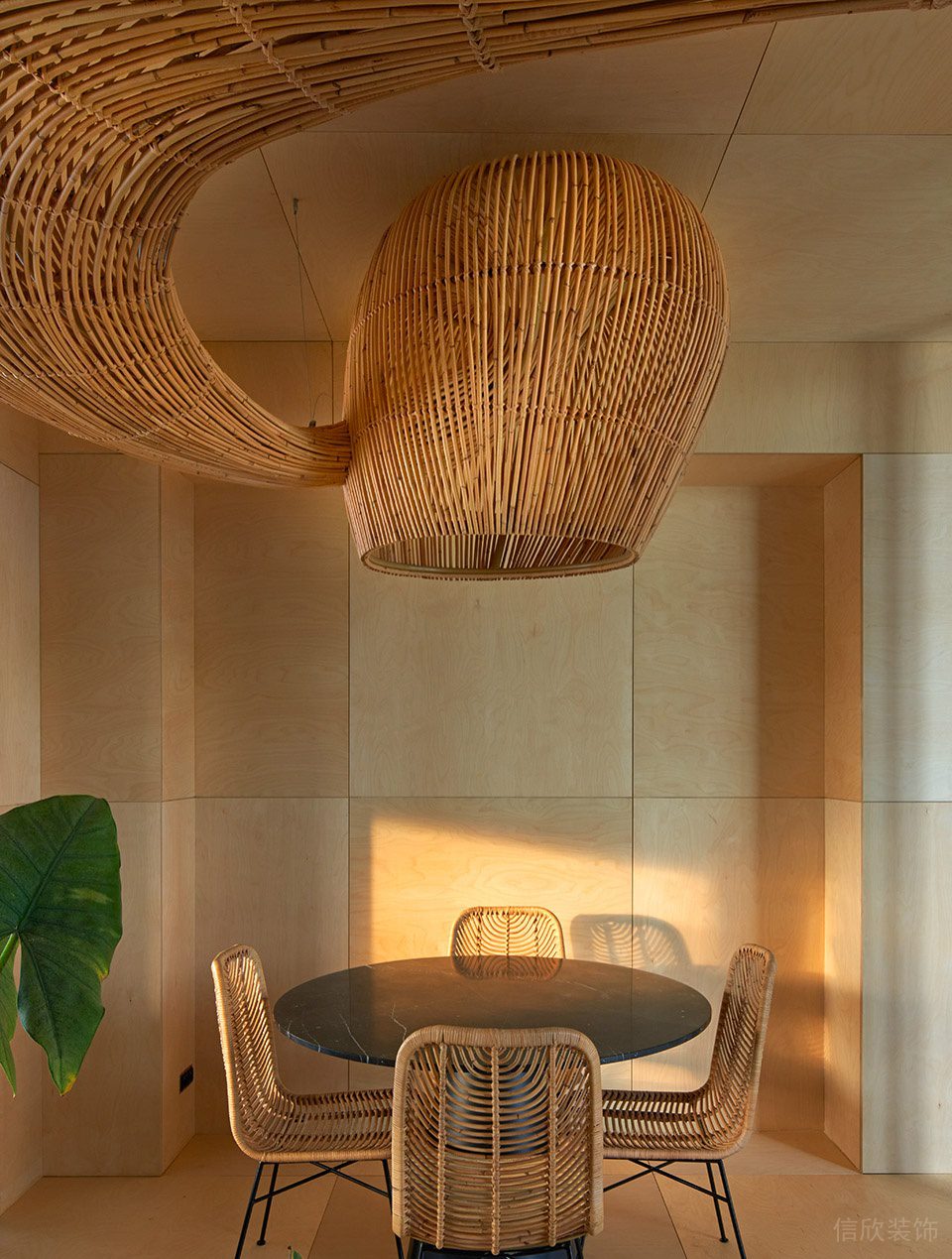 素木色極簡風辦公室裝修設計暖色調(diào)洽談室 素木色極簡風辦公室裝修設計暖色調(diào)洽談室