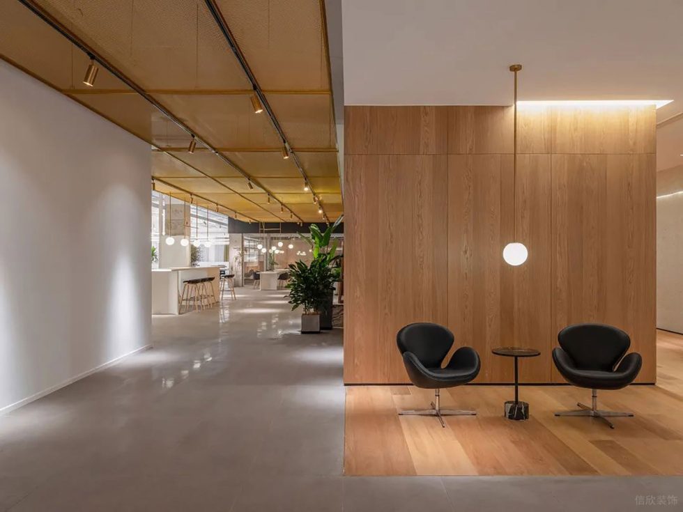 白木色簡(jiǎn)約風(fēng)辦公室裝修設(shè)計(jì)木紋色休閑區(qū) 白木色簡(jiǎn)約風(fēng)辦公室裝修設(shè)計(jì)木紋色休閑區(qū)