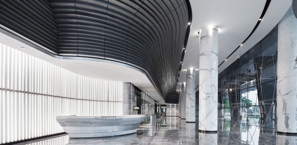 黑白灰高端現(xiàn)代風辦公室裝修設計黑白灰大堂 黑白灰高端現(xiàn)代風辦公室裝修設計黑白灰大堂