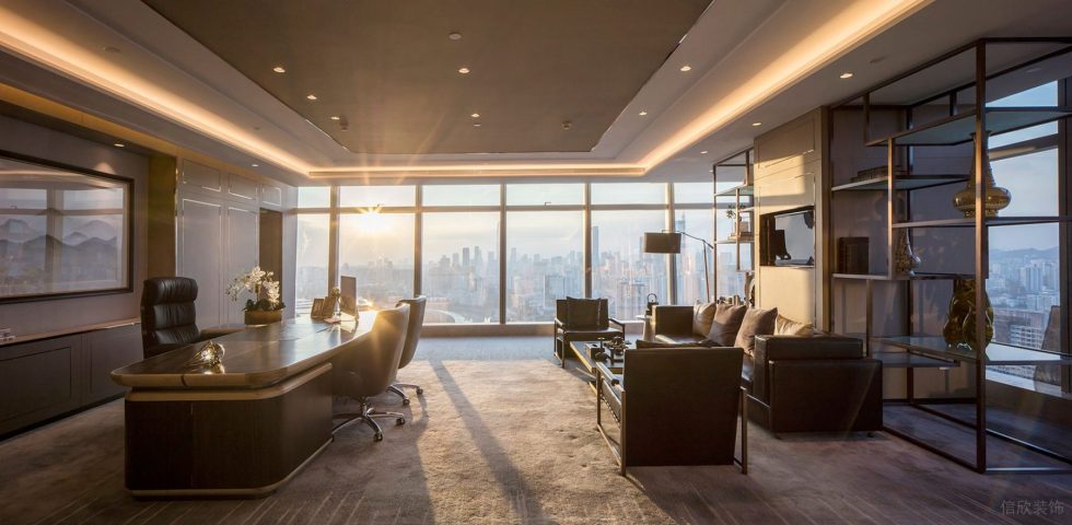 暖色調(diào)現(xiàn)代輕奢風(fēng)辦公室裝修設(shè)計深色系經(jīng)理辦公室 暖色調(diào)現(xiàn)代輕奢風(fēng)辦公室裝修設(shè)計深色系經(jīng)理辦公室