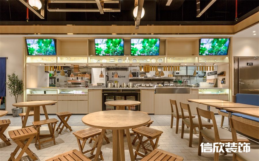 深圳羅湖筍干牛腩飯快餐店菜牌裝修設(shè)計(jì)