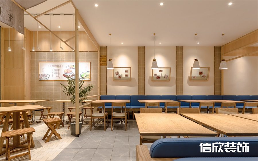 深圳羅湖筍干牛腩飯快餐店墻面裝飾畫裝修設(shè)計(jì)