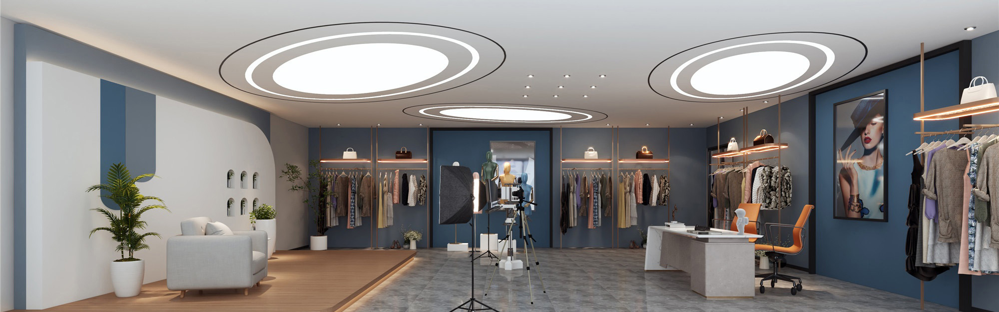 深圳直播間裝修設(shè)計(jì)