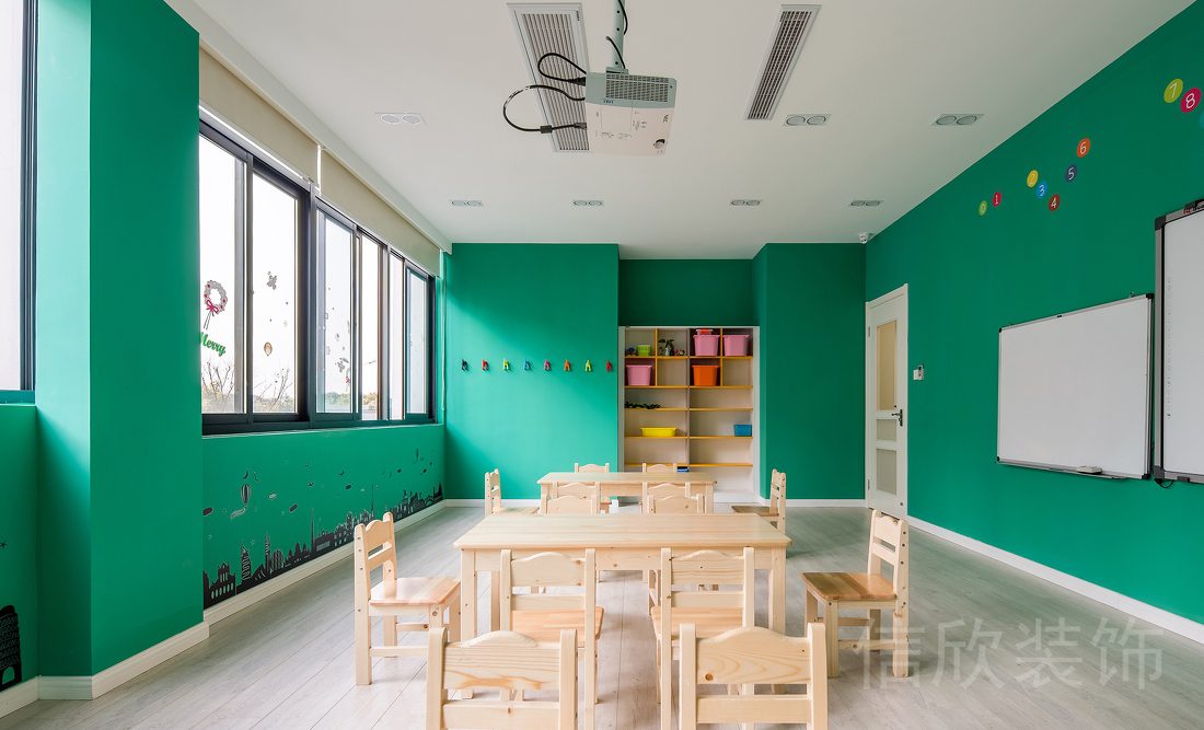 深圳市羅湖區(qū)嘉里中心愛未母語少兒文化教育培訓機構二樓多功能教室培訓基地