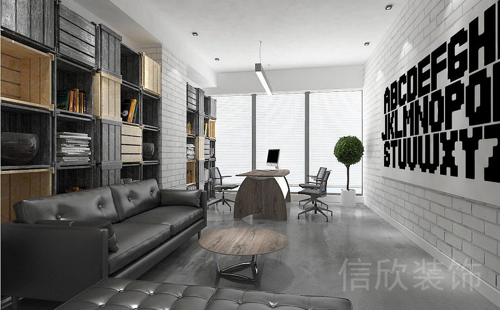 深圳新龍大廈伯爾德國際英語教學(xué)中心培訓(xùn)機(jī)構(gòu)高級(jí)灰商務(wù)講師辦公室