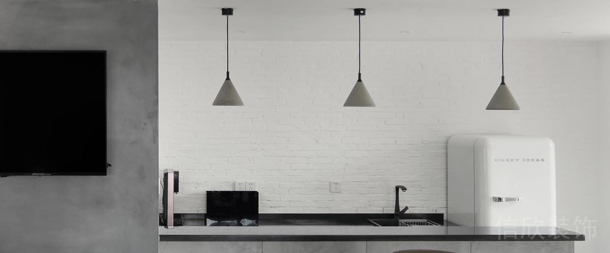 茶水間簡約風(fēng)大理石桌面設(shè)計