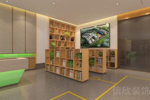 深圳市健康綠色木與枝科爾達(dá)教育培訓(xùn)中心基地茶水間與自由閱讀區(qū)域