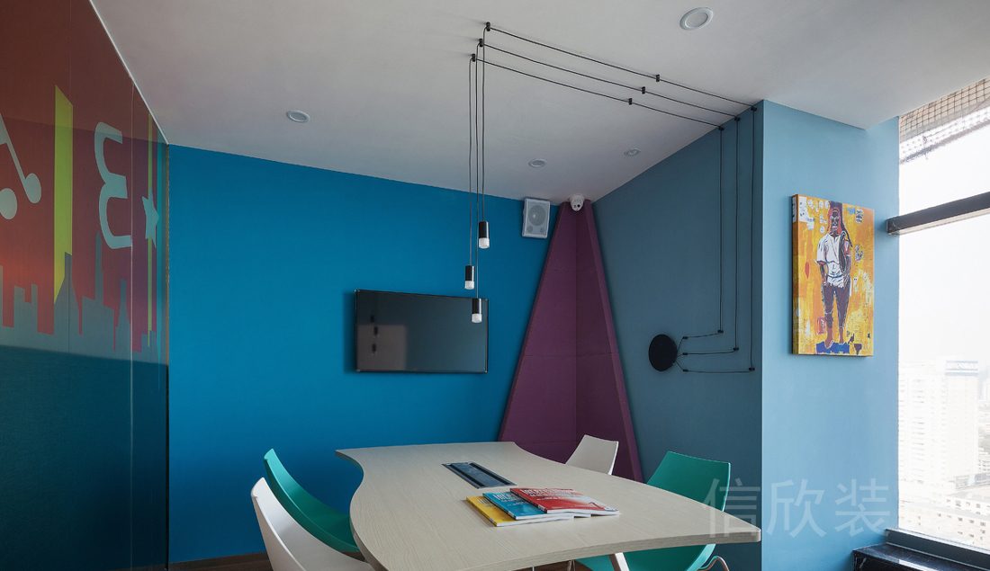 寶能中心KB英語機構(gòu)興趣青少年培訓(xùn)中心一對一課堂裝修設(shè)計