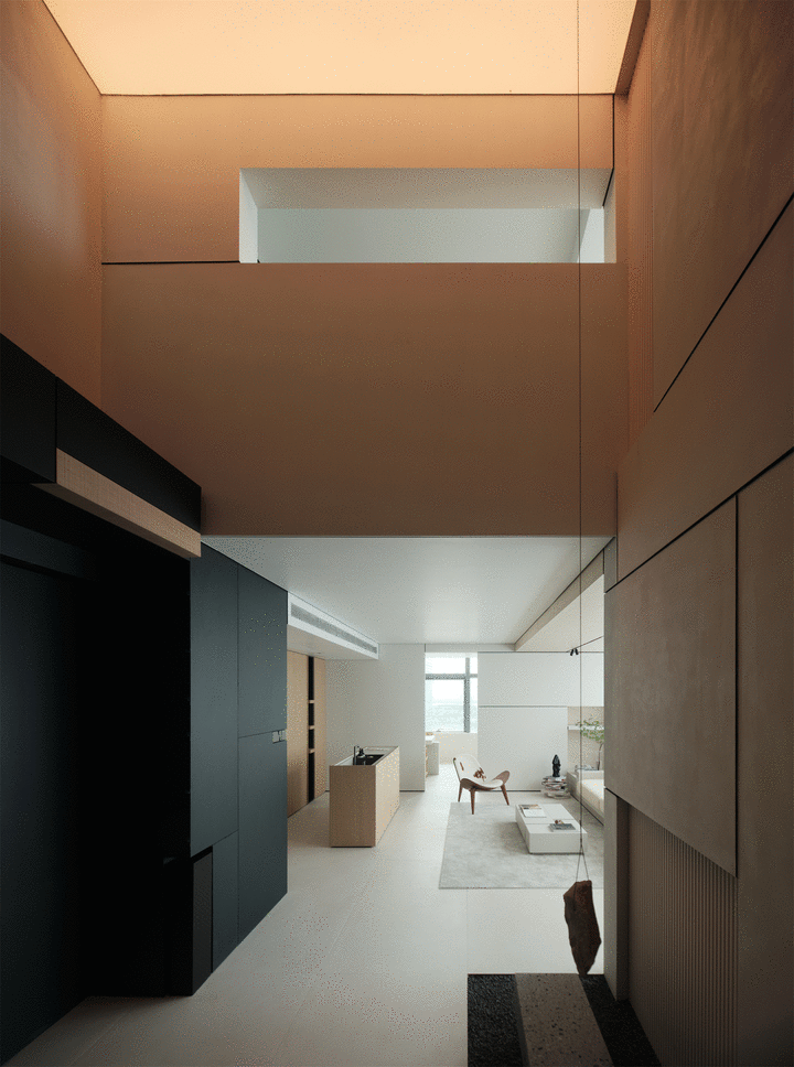 工業(yè)風辦公室拼接墻面