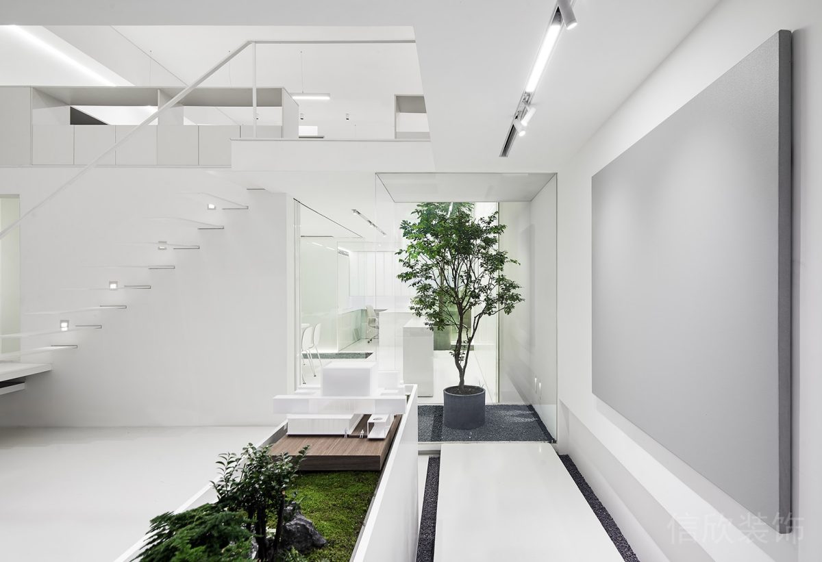 結(jié)構(gòu)玻璃踏板樓梯效果圖