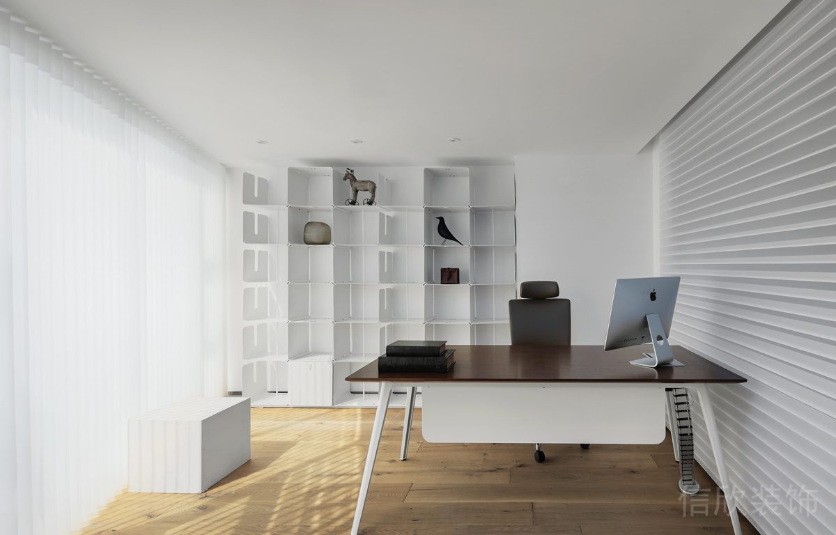 經(jīng)理辦公室木飾面定制收納柜設(shè)計