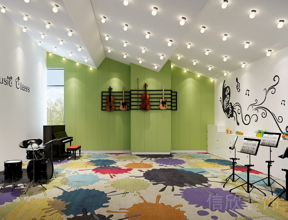 羅湖區(qū)halo廣場(chǎng)紅黃藍(lán)親子園音樂(lè)教室