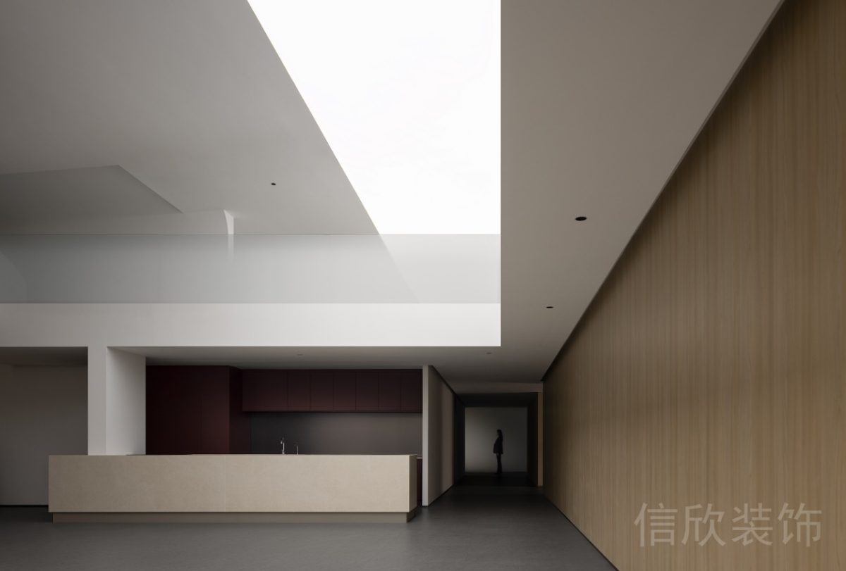 前臺接待處現(xiàn)代簡約辦公室裝修設計