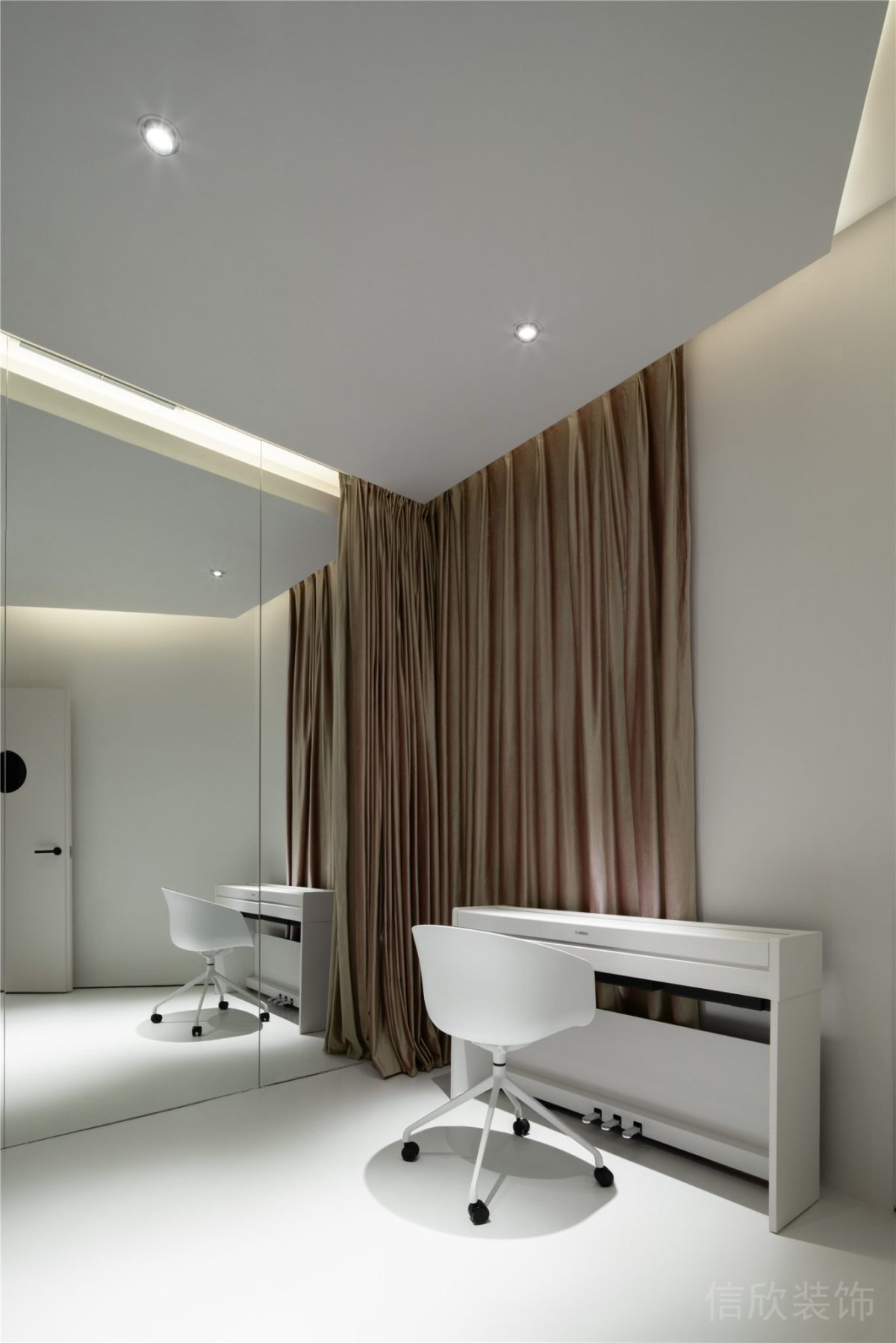 聲樂培訓(xùn)中心鋼琴教室裝修