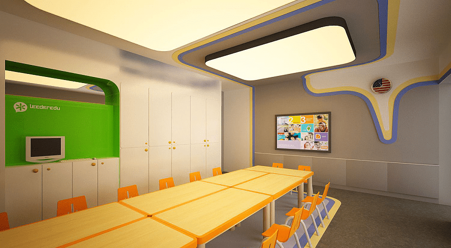 深圳市華佳廣場(chǎng)天才培訓(xùn)中心裝修設(shè)計(jì)教室