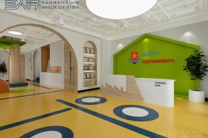 深圳市羅湖區(qū)城脈中心貝貝早教中心裝修設(shè)計(jì)