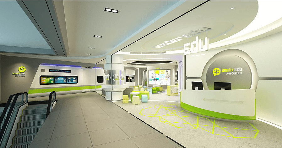 深圳市羅湖區(qū)華佳廣場(chǎng)天才培訓(xùn)中心裝修設(shè)計(jì)