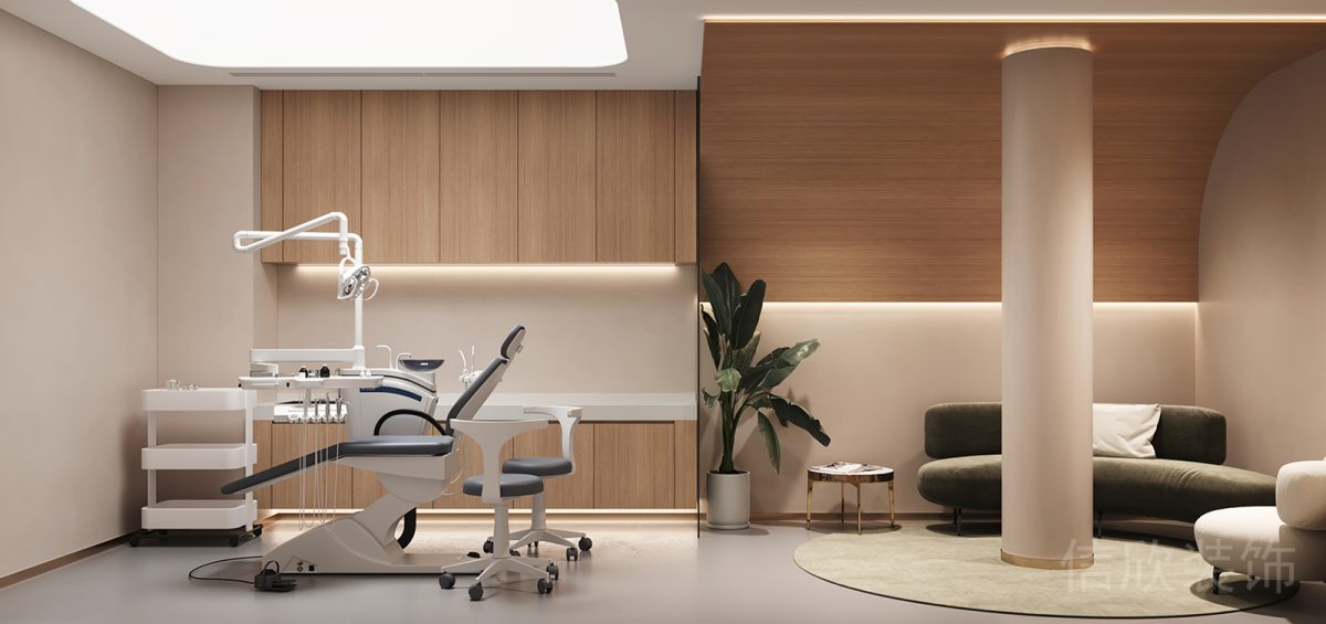 天安科技產業(yè)園口腔中心圓形沙發(fā)設計