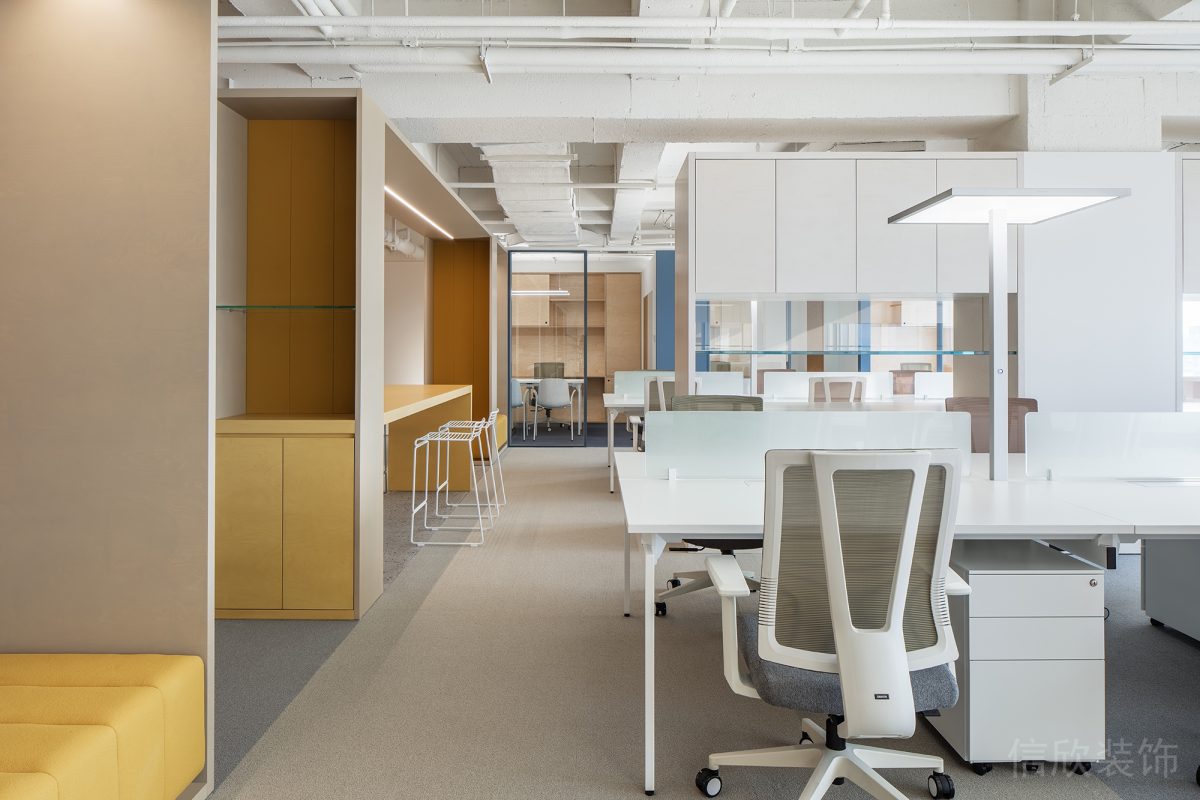 現(xiàn)代簡約風辦公空間辦公區(qū)裝修設計