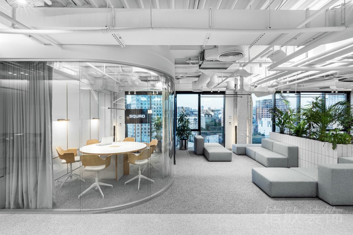 現(xiàn)代簡(jiǎn)約風(fēng)辦公空間洽談區(qū)裝修設(shè)計(jì)