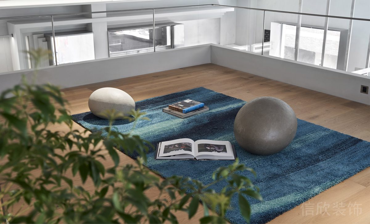 現(xiàn)代簡約風辦公空間休閑區(qū)裝修設計