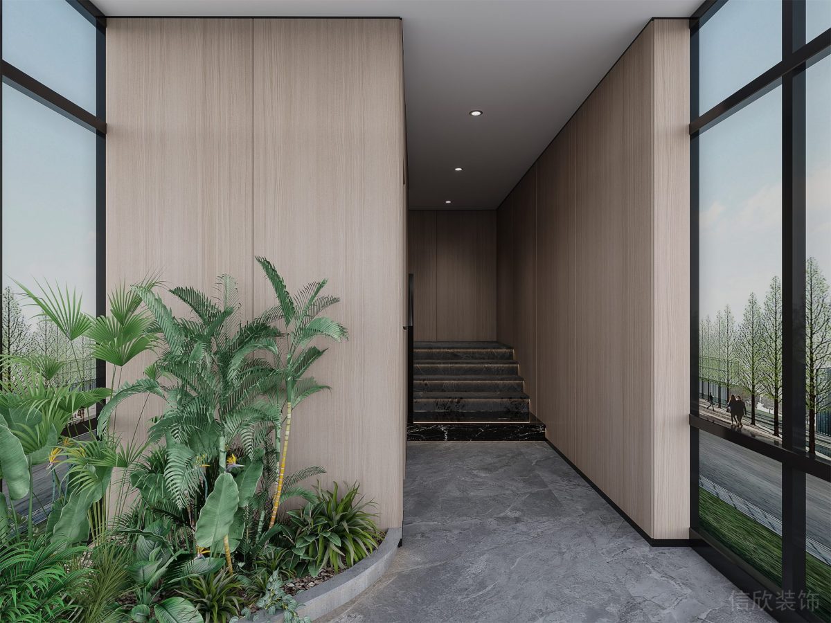 現(xiàn)代簡約風(fēng)辦公室裝修設(shè)計(jì) 辦公室玄關(guān)區(qū)