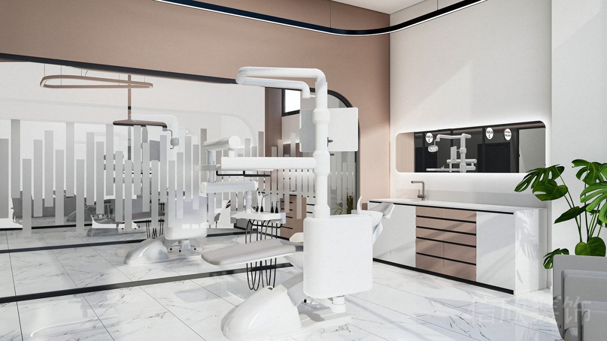 消毒洗手臺(tái)多格收納設(shè)計(jì)純白衛(wèi)生器械門診口腔裝修