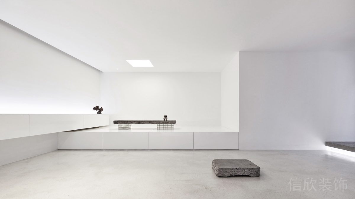 純白極簡風(fēng)辦公空間柜體設(shè)計(jì)