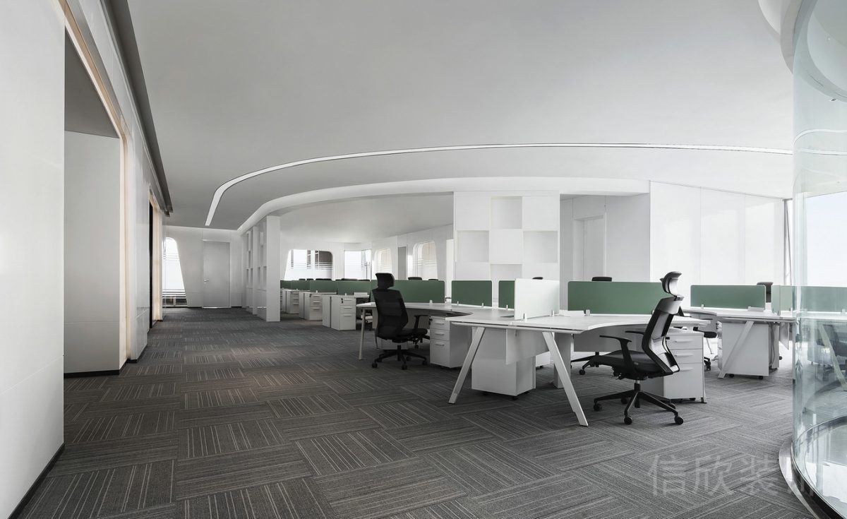 多人辦公區(qū)域員工公共研發(fā)區(qū)域簡約風(fēng)設(shè)計(jì)圖