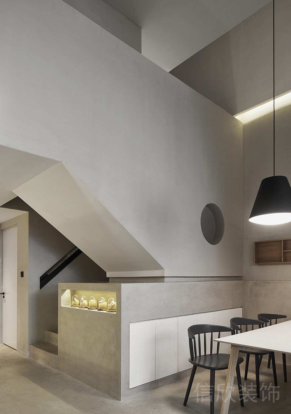 幾何創(chuàng)意鏤空墻體設(shè)計(jì)辦公室隔斷設(shè)計(jì)