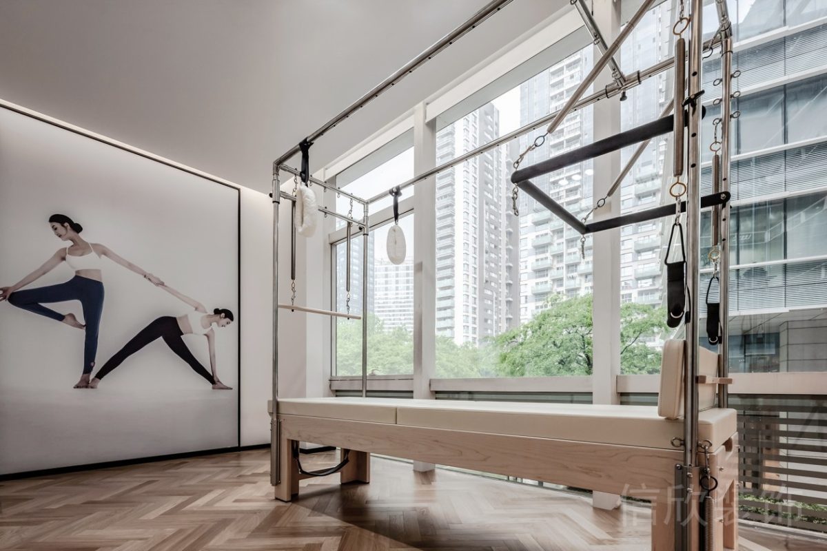 普拉提教室裝修設(shè)計(jì)大器械瑜伽機(jī)構(gòu)