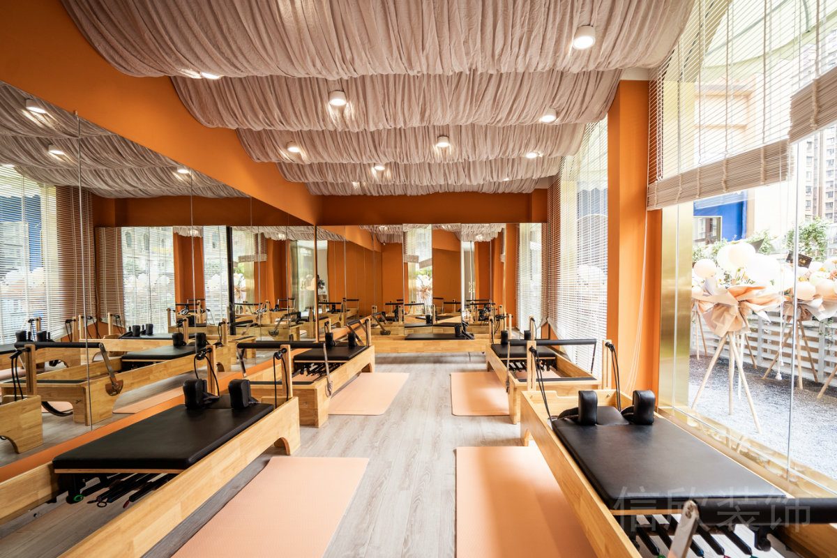 普拉提教室裝修設(shè)計瑜伽大器械設(shè)計
