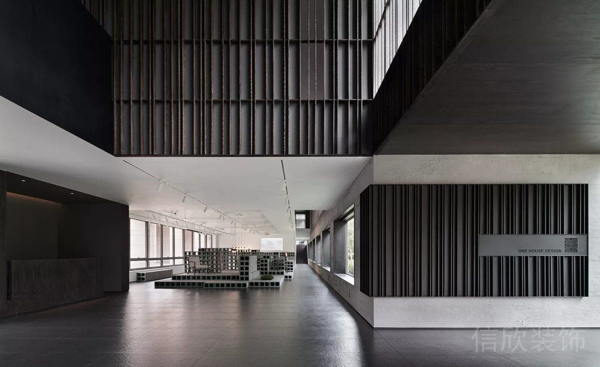 現(xiàn)代工業(yè)風(fēng)裝修材料作為休息區(qū)的主要材料辦公室裝修設(shè)計(jì)