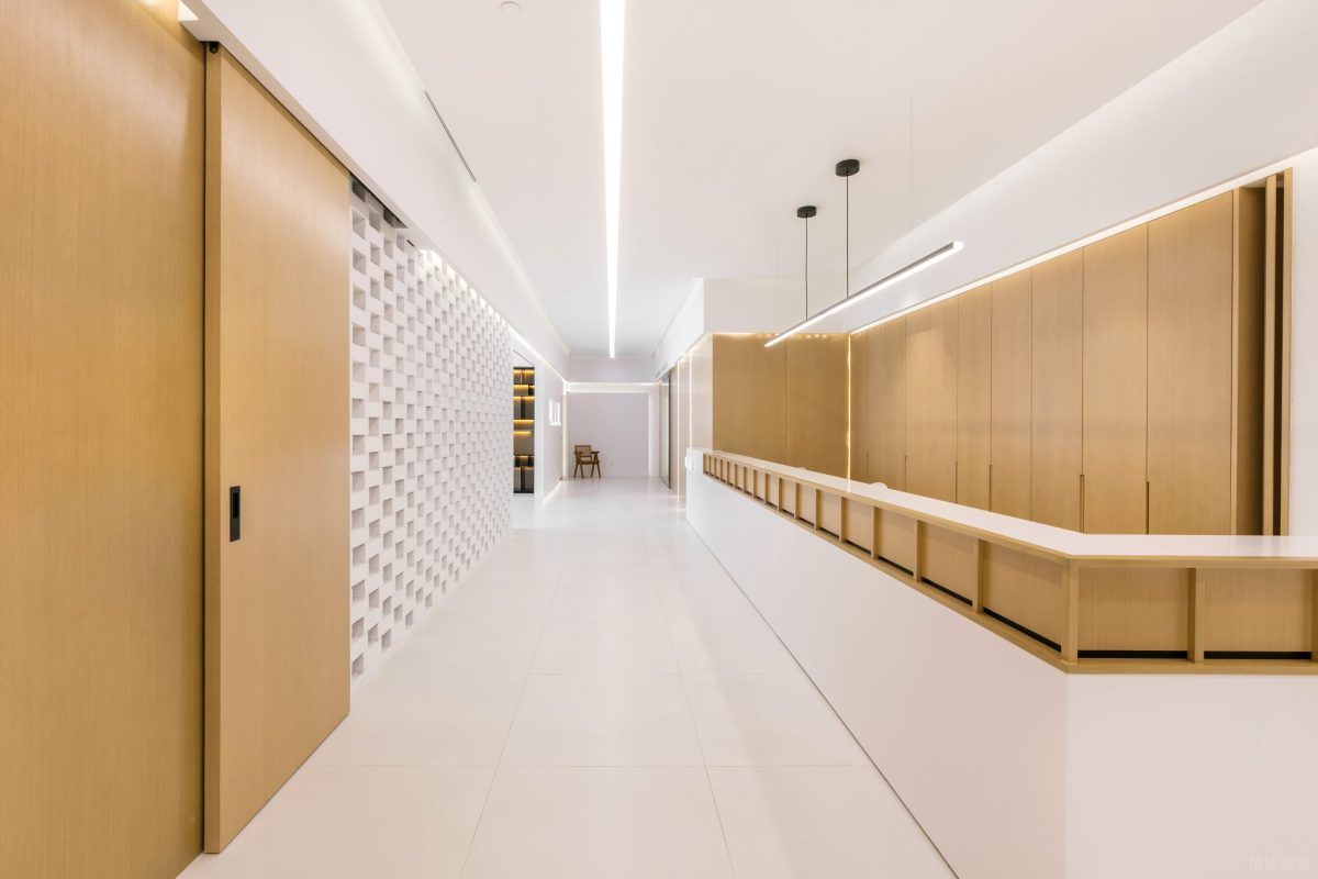 原木簡(jiǎn)約風(fēng)辦公空間接待區(qū)裝修設(shè)計(jì)