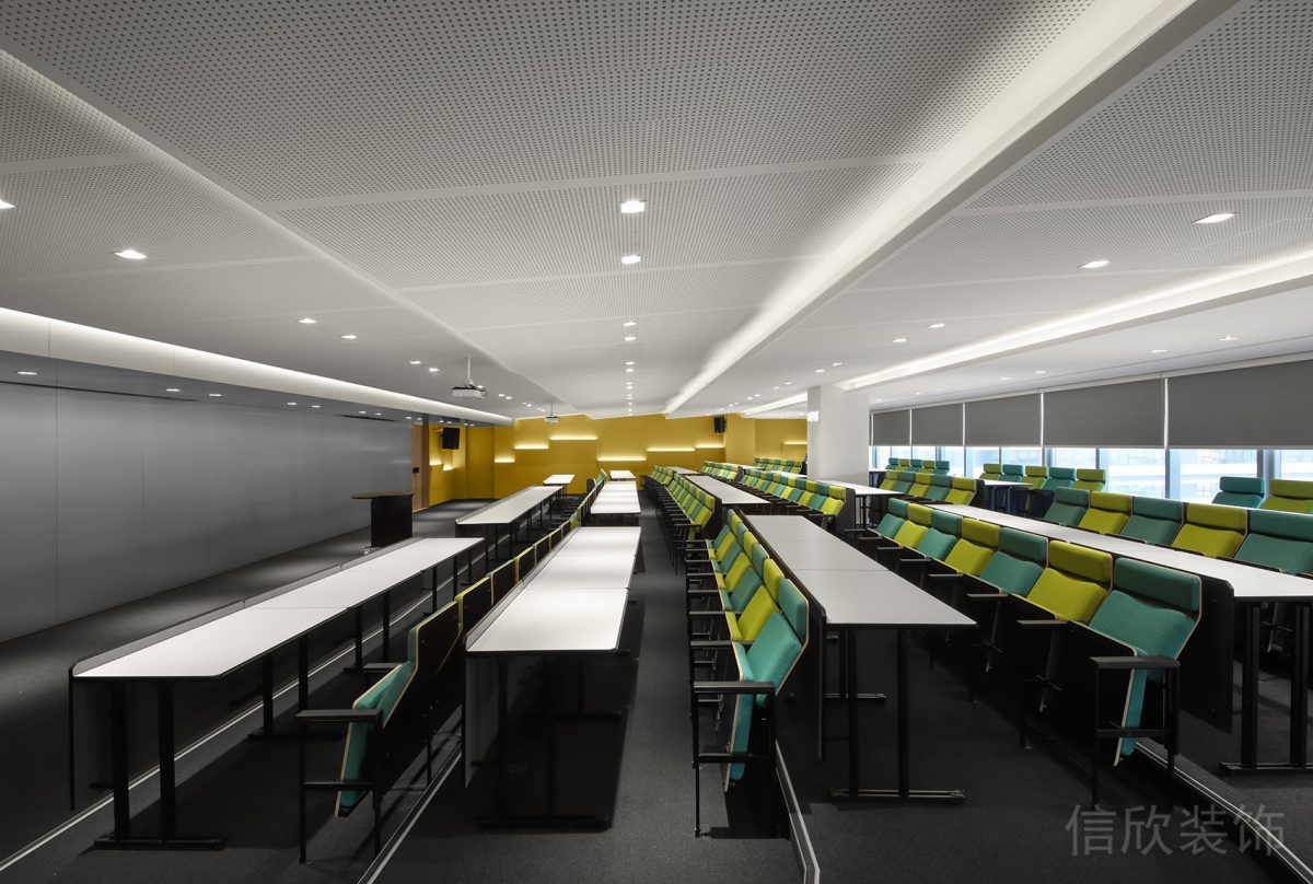 折疊商務椅多人會議室辦公室授課區(qū)域簡約設計圖