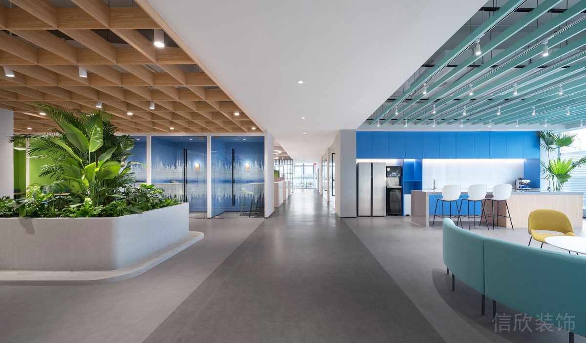 辦公室過道裝修對(duì)稱式設(shè)計(jì)天花效果pvc走廊設(shè)計(jì)圖