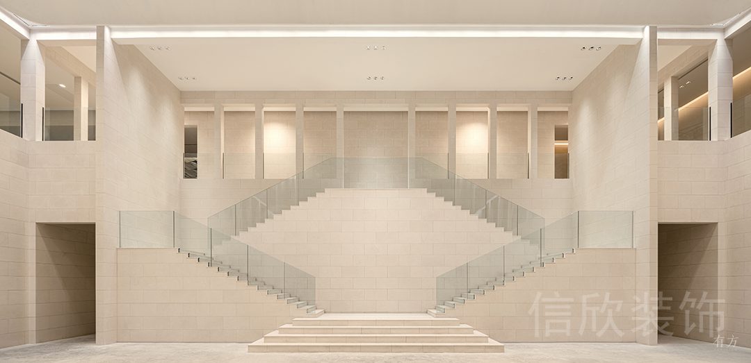 玻璃隔斷效果圖對稱式古典辦公室簡約風(fēng)玻璃隔斷效果