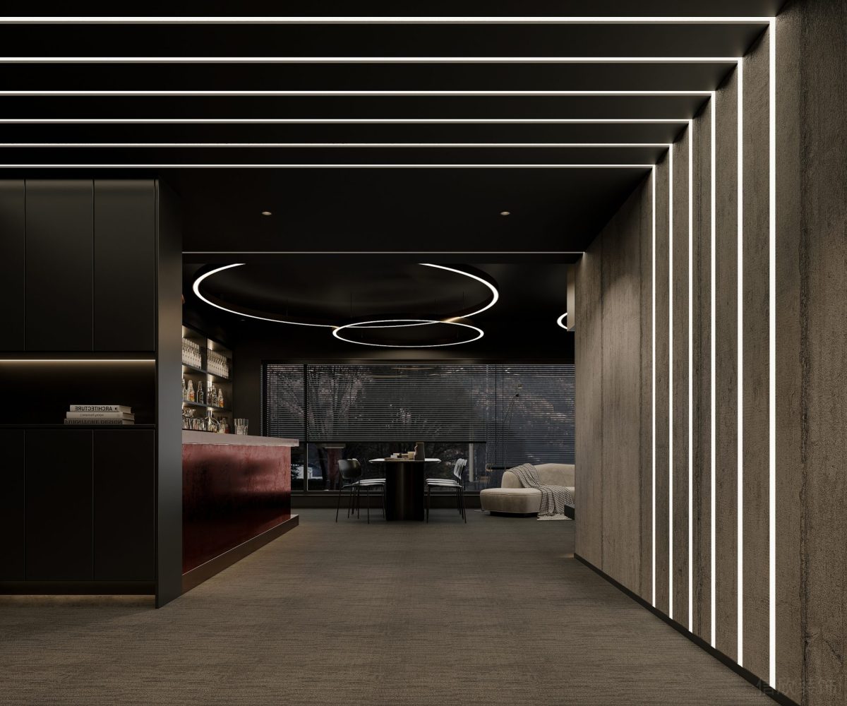 環(huán)形燈飾設(shè)計(jì)led設(shè)計(jì)地毯裝修辦公室過(guò)道