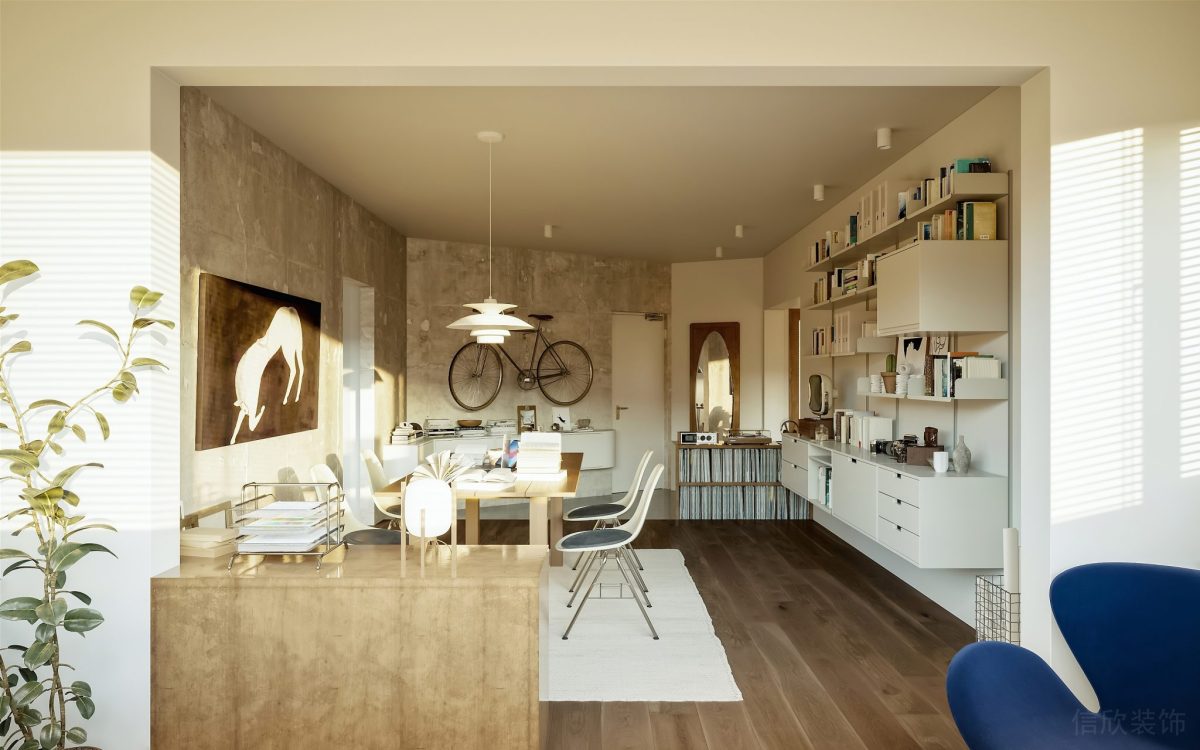 日式客廳裝修墻體藝術(shù)裝置壁掛收納格子柜簡(jiǎn)約家裝效果圖