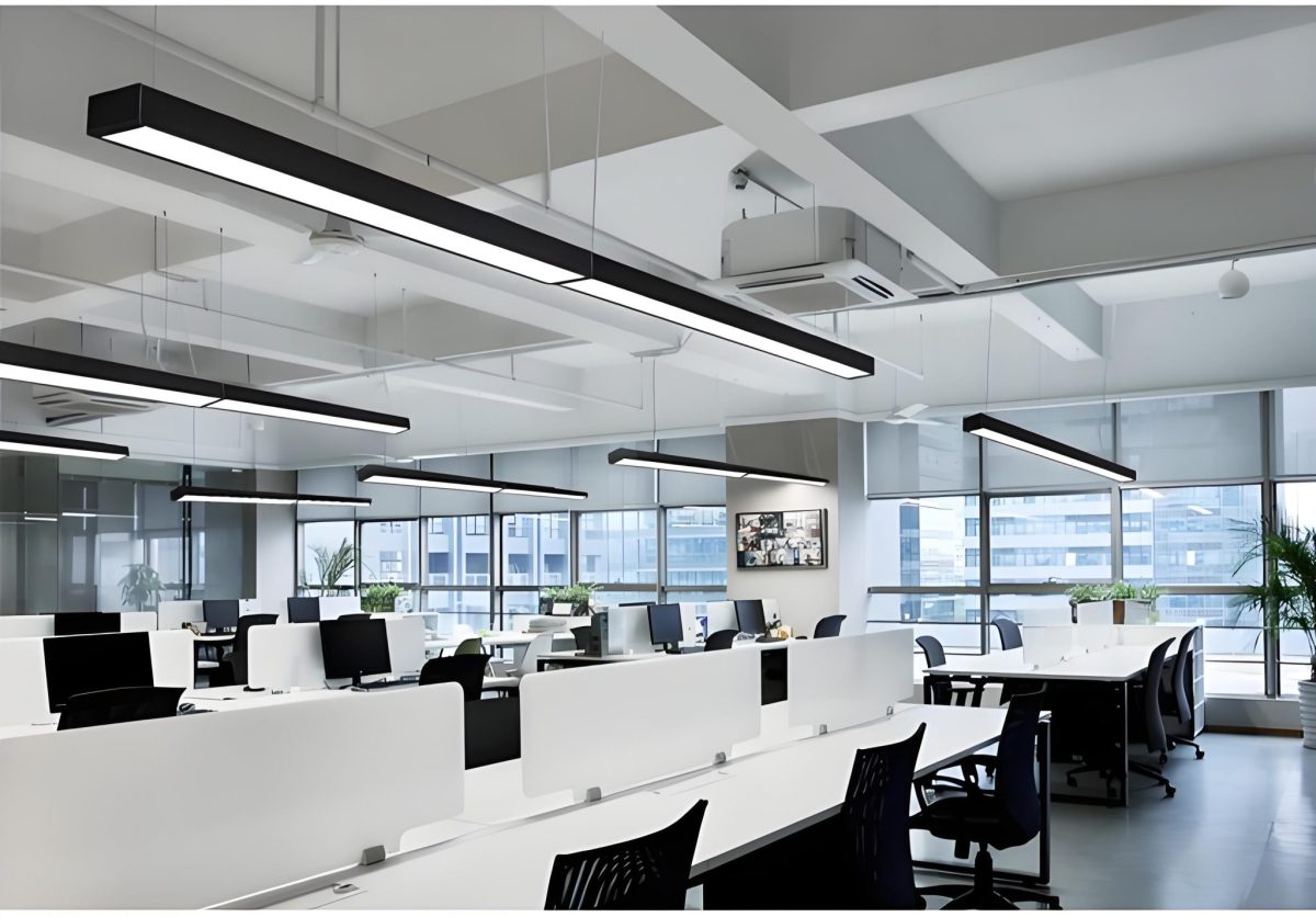 辦公室電路燈具安裝